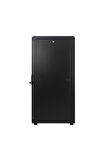Canovate 18U 600x650mm 19'' Dikili Tip Network Rack Kabinet Siyah Flatpack 2 Yıl Üretici Garantili