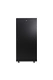 Canovate 18U 600x650mm 19'' Dikili Tip Network Rack Kabinet Siyah Flatpack 2 Yıl Üretici Garantili