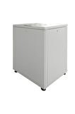 Canovate 22U 600x600mm 19'' Dikili Tip Network Rack Kabinet Gri Flatpack 2 Yıl Üretici Garantili