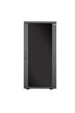 Canovate 27U 800x800mm 19'' Dikili Tip Network Rack Kabinet Siyah Flatpack 2 Yıl Üretici Garantili