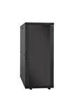 Canovate 27U 800x800mm 19'' Dikili Tip Network Rack Kabinet Siyah Flatpack 2 Yıl Üretici Garantili