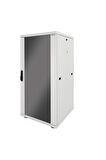 Canovate 36U 600x800mm 19'' Dikili Tip Network Rack Kabinet Gri Flatpack 2 Yıl Üretici Garantili