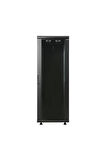 Canovate 42U 800x1100mm 19'' Dikili Tip Network Rack Kabinet Siyah 2 Yıl Üretici Garantili