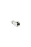 100 Adet Rj45 Boot Cat6 Utp Gri Modüler Fiş Koruyucu 2 Yıl Üretici Garantili