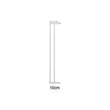 BabyDoor Güvenlik Kapısı Tekstüre Beyaz 76-90 cm Uzatma Aparatlı