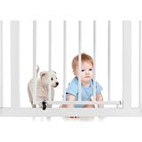 BabyDoor Güvenlik Kapısı Tekstüre Siyah 76-80cm Otomatik Kapanan Bebek Güvenlik Kapısı