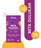 Vitago Beta Glukan, Vitamin C, Karamürver İçeren Effervesan Toz Takviye Edici Gıda