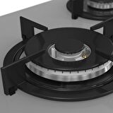 Ferre RS038 75 Cm Gri Ankastre Cam Ocak
