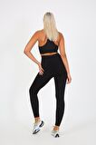 AuraFit 4036 Seamless Dikişsiz Push Up Toparlayıcı Yüksek Bel Uzun Tayt