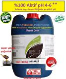 Fullmol 2.4 ( Humik Fulvik Asit ) 20Kg Sıvı %100 Sıvı Organik Gübre hammadde azot potasyum
