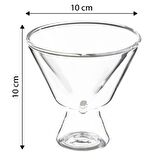 Jumbo Glory 2'Li Double Wall Çift Cidarlı V Bardak 150 Ml