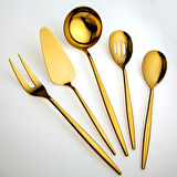 Jumbo 5800 Titanyum Gold 5 Parça Servis Seti