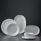 Jumbo Claro Fine Bone 26 Parça 6 Kişilik Yemek Takımı