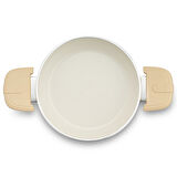 Jumbo Swiss Crystal Dark Cream Sahan 20 cm