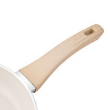 Jumbo Swiss Crystal Dark Cream Wok Tava 28 cm
