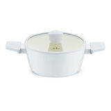 Jumbo Swiss Crystal Light Grey Derin Tencere 20 cm