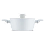 Jumbo Swiss Crystal Light Grey Derin Tencere 20 cm