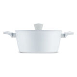 Jumbo Swiss Crystal Light Grey Derin Tencere 24 cm