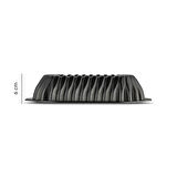 Jumbo Shark Ceramic Black Baton Kek Kalıbı
