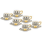 Jumbo Glorious 6'lı Kahve Fincan Takımı