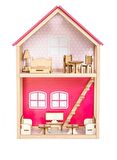 Mega Oyuncak Ahşap Merdivenli Ev