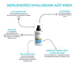 Yoğun Nemlendirici Hyalüronik Asit Krem 100 ml