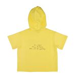 KIZ ÇOCUK KISA KOLLU SWEATSHIRT