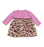 KIZ BEBEK DESENLİ ELBİSE  