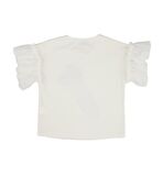 KIZ ÇOCUK KOLLARI FIRFIRLI BLUZ