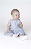 KIZ BEBEK DENİM ELBİSE