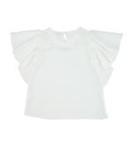 KIZ ÇOCUK KOLLARI VOLANLI BLUZ BK22YK9564