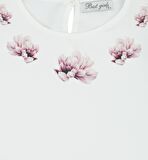 KIZ ÇOCUK KOLLARI VOLANLI BLUZ BK22YK9564