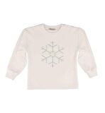 KIZ ÇOCUK KARTANESİ BASKILI SWEATSHIRT