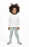 KIZ ÇOCUK KARTANESİ BASKILI SWEATSHIRT