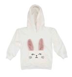 KIZ ÇOCUK KANGURU CEPLİ SWEATSHIRT
