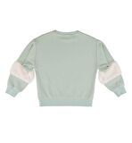KIZ ÇOCUK BLOK PELUŞ DETAYLI SWEATSHIRT 