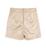 KIZ ÇOCUK DERİ ŞORT ETEK 