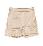 KIZ ÇOCUK DERİ ŞORT ETEK 