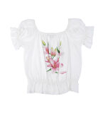 KIZ ÇOCUK BASKILI BLUZ 