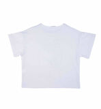 KIZ ÇOCUK TAŞ BASKILI BLUZ 