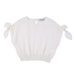 KIZ ÇOCUK KOLU BAĞLAMALI BLUZ 