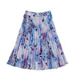 KIZ ÇOCUK DESENLİ PİLELİ ETEK 