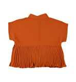 KIZ ÇOCUK PİLELİ GÖMLEK 