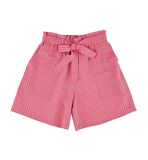 KIZ ÇOCUK KUŞAKLI ŞORT 
