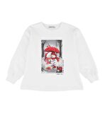 KIZ ÇOCUK BASKILI SWEATSHIRT 