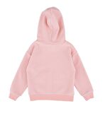 Kapşonlu Kalp Desenli Sweatshırt