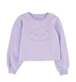 KIZ ÇOCUK İNCİLİ SWEATSHIRT 