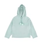 KIZ ÇOCUK PONPONLU SWEATSHIRT 