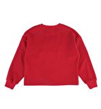 KIZ ÇOCUK PONPONLU SWEATSHIRT 