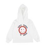 Kız Çocuk Taşlı Kapüşonlu Sweatshırt